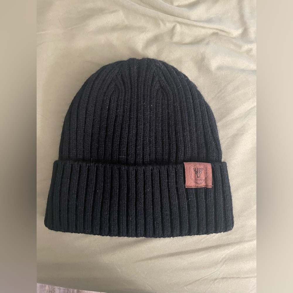 🐮OZERO knit beanie with fleece lining🐮